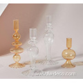 transparent Glass Candlestick votive candle holders bulk